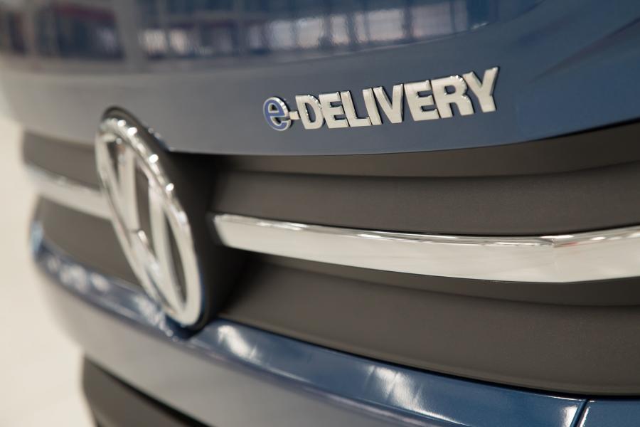 Логотип Volkswagen e-Delivery 2017 года  (фото 7 из 28)